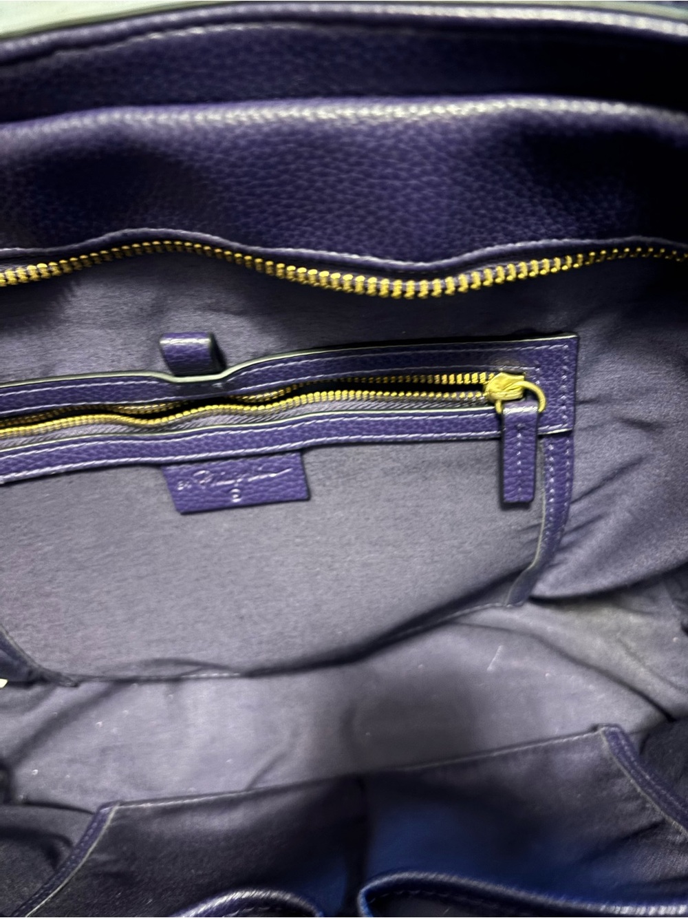 3.1 Phillip Lim for Target Purple Leather Top-Handle Satchel - Picture 10 of 12